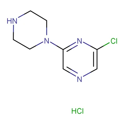 2-Klór-6-(piperazin-1-il)pirazin-hidroklorid CAS 61655-58-1